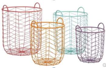 电镀编织篮