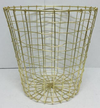 电镀编织篮